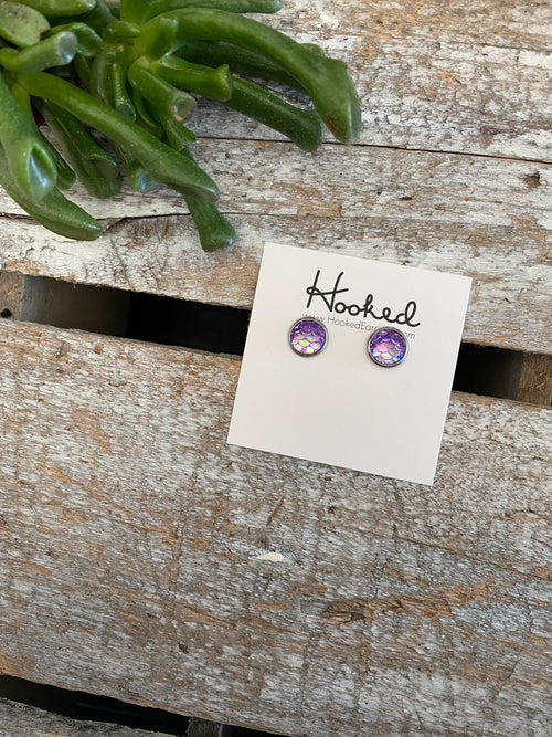 Mermaid Studs - 8mm