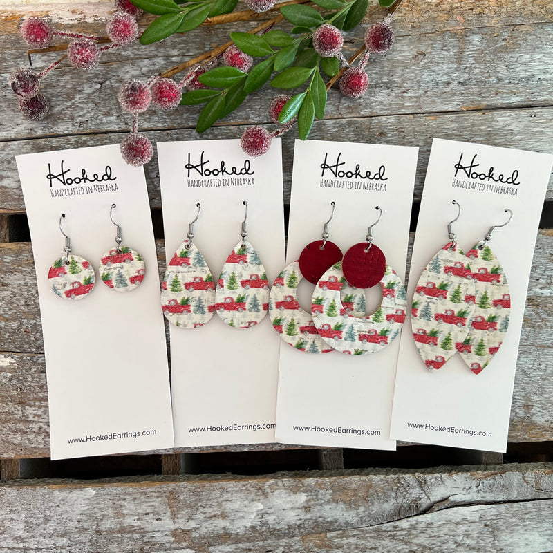 Little Red Truck Petals - Medium