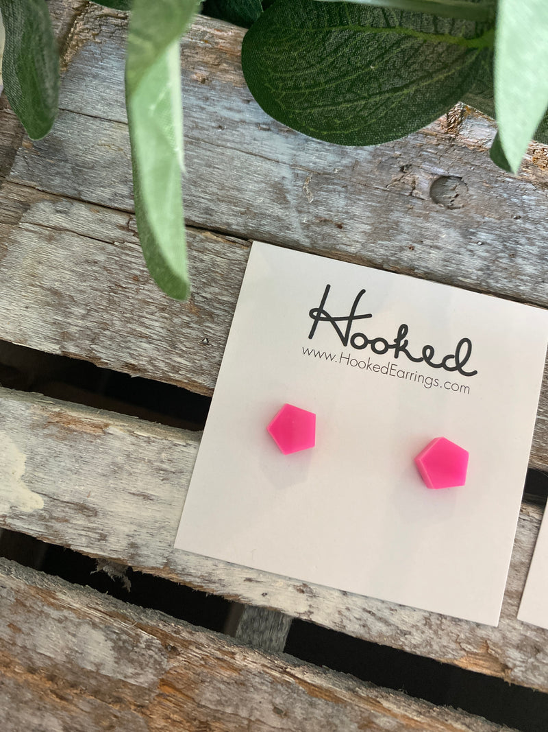 Pent & Hex Studs - 7x8mm