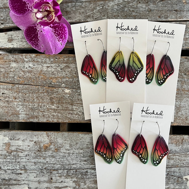 Ombre Butterfly Wings - Medium