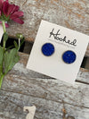 Druzy-Style Round Studs - Colors - 12mm