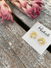 Lucky Etched Studs