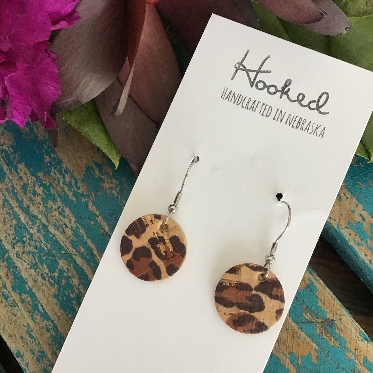 Sassy Cork Leopard Minis