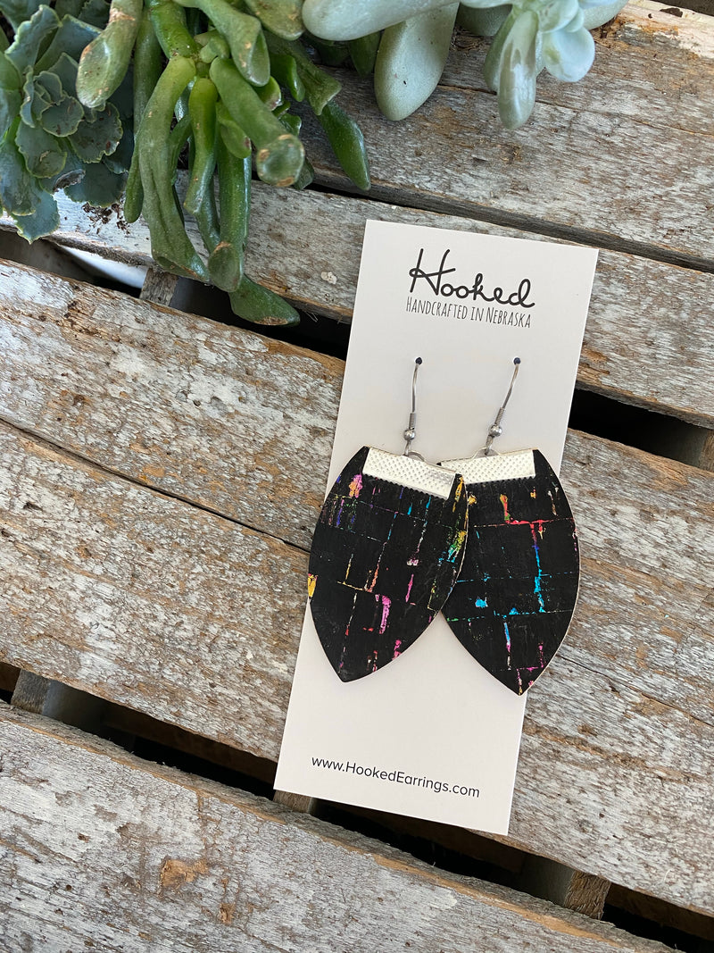 Rainbow & Black Cork Magnolias - Medium
