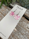 Platinum and Pink Glitter Minis