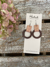 Looped Wooden Hoops - Size Small