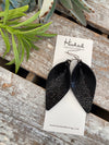 Black Shimmer Lilies - Large