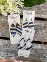 Nautical Stripe Teardrops - Small