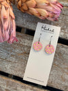 Pink and Rose Gold Polka Minis - Medium