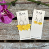 Lemon Lotus Hoops - Large