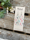 Anchored Teardrops - Medium