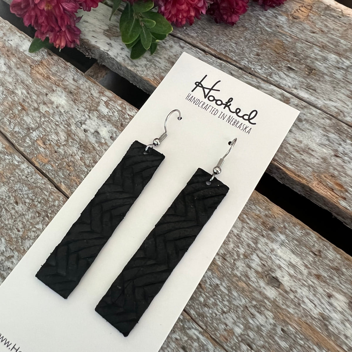 Braided Skinnies in Black