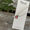 Kids’ Charm Necklace + Silk Jewelry Wallet Gift Set