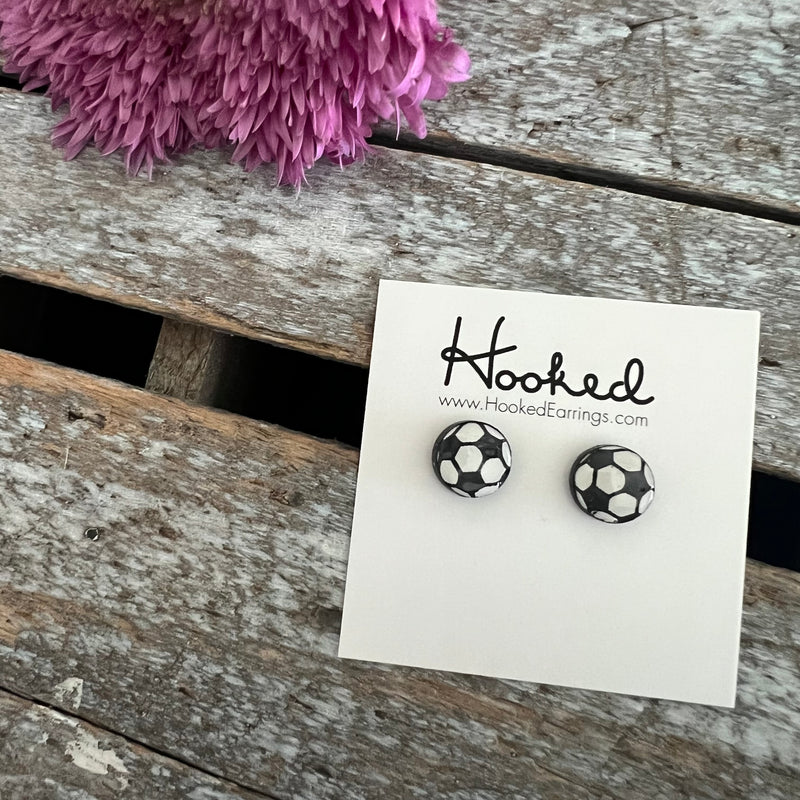 Etched Soccer Studs - 10mm