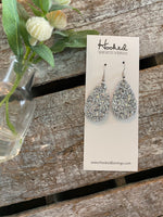 Crushed Diamonds Glitter Teardrops - Small