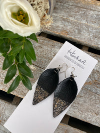 Glitzy Glitter Dipped Lilies - Medium
