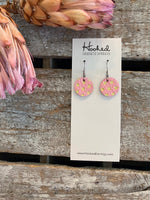 Pink and Rose Gold Polka Minis - Medium