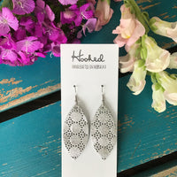 Lacey Petals in Silver - Medium