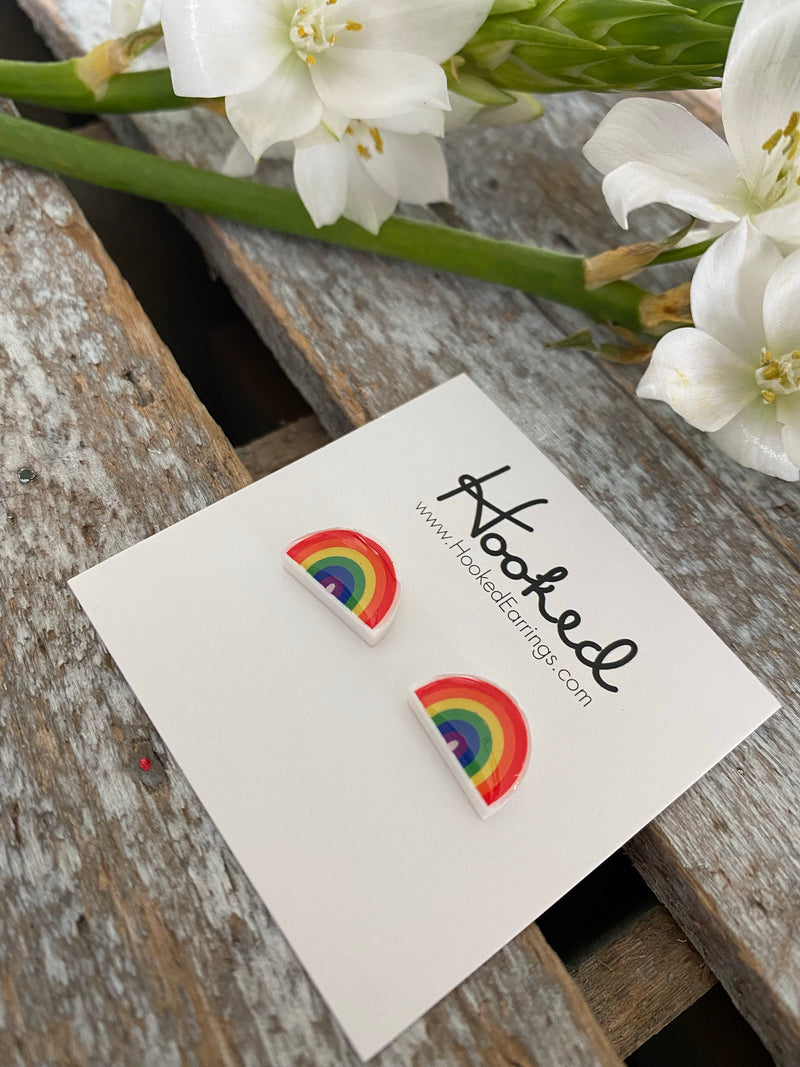 Rainbow Studs