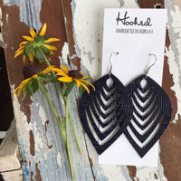 Ink Navy Palms