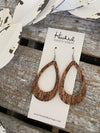 Cork Board Teardrop Cutouts - Medium