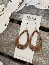 Cork Board Teardrop Cutouts - Medium