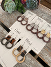 Looped Wooden Hoops - Size Small