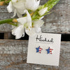 Patriotic Star Studs