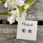 Patriotic Star Studs