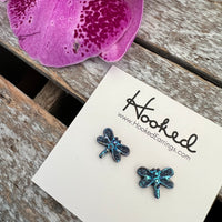 Dainty Dragonfly Studs