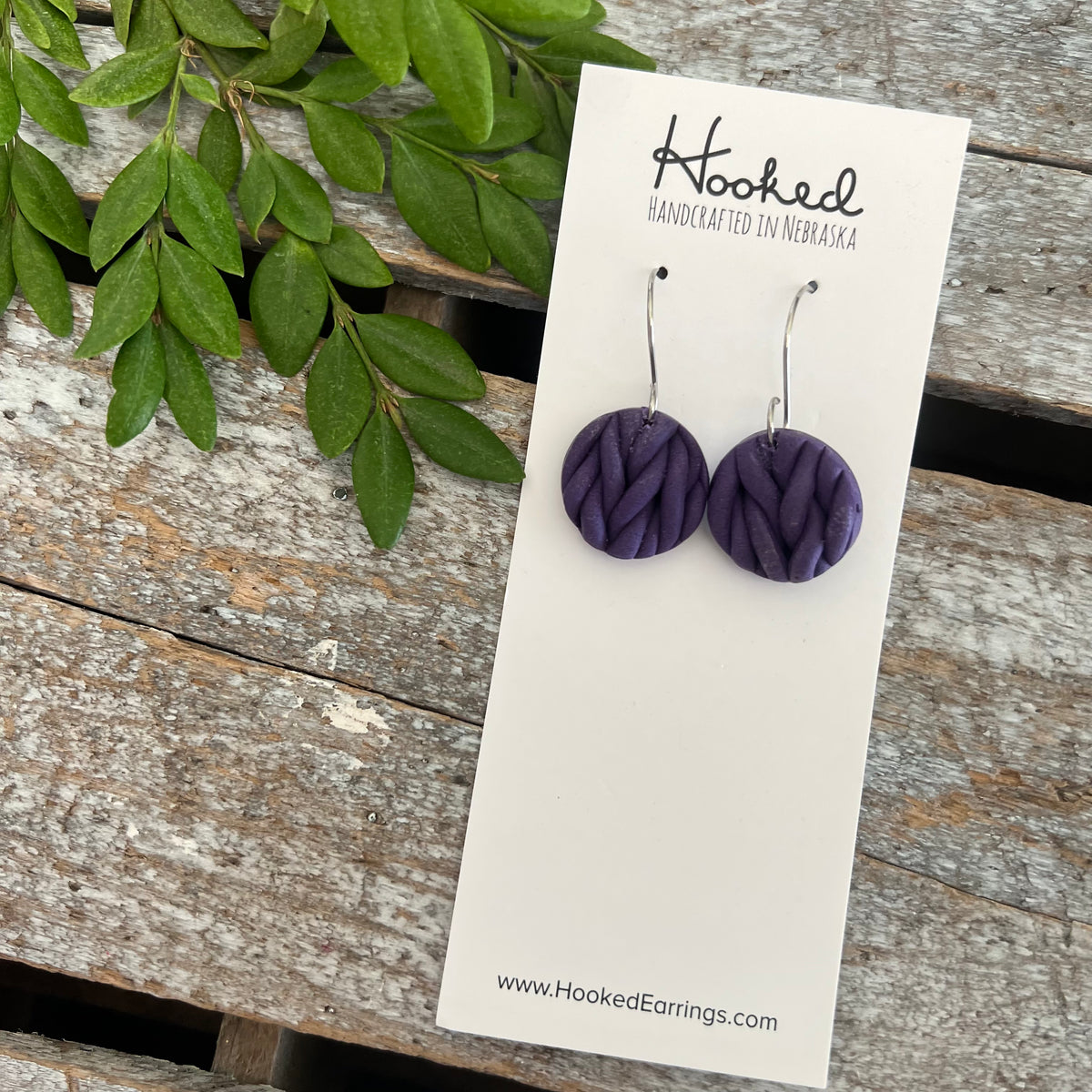 Sweater Rounds in Grape - XS
