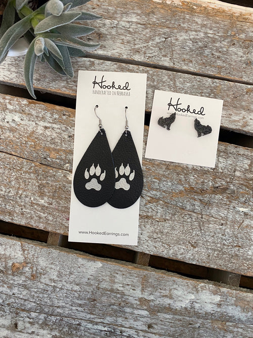 A Little Bit Custom - Paw Teardrops - Medium