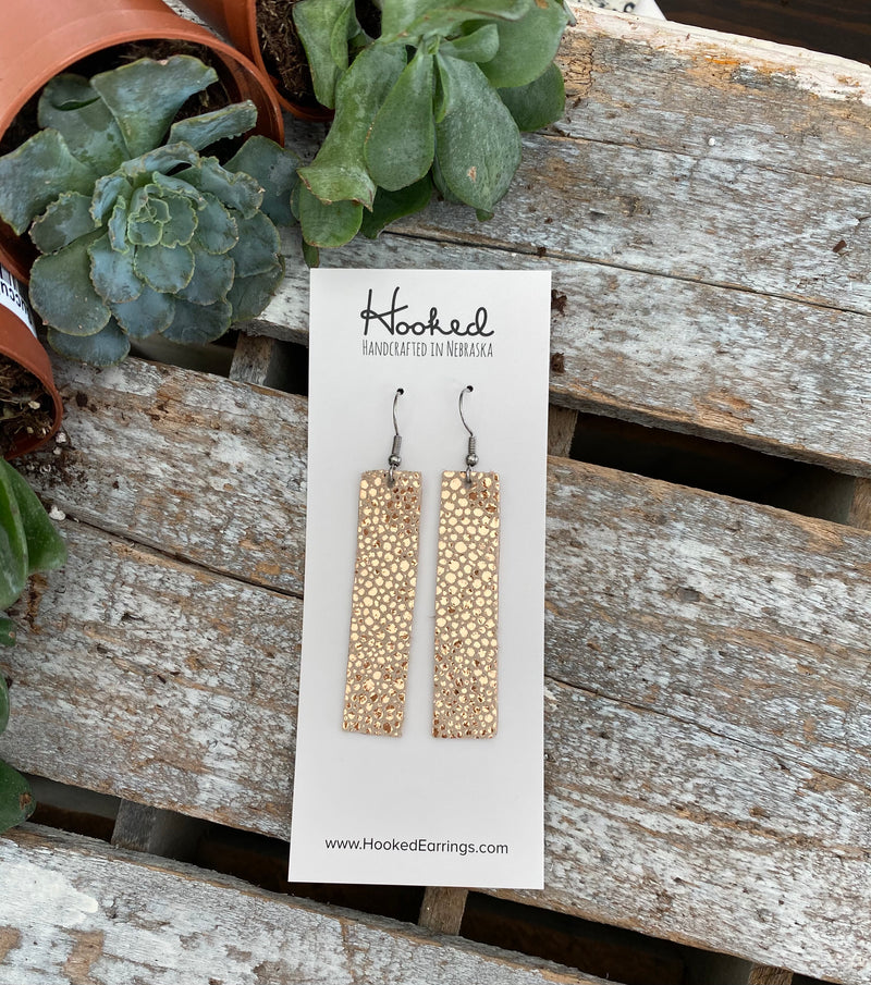 Rose Gold Shimmer Skinnies