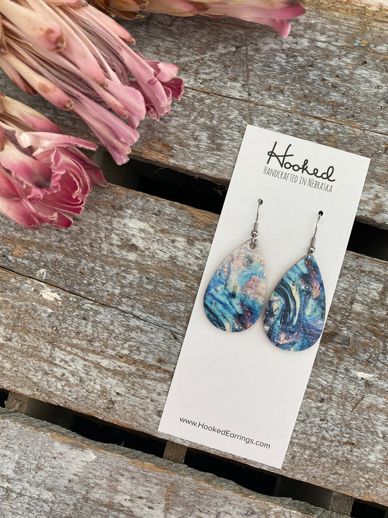 Space Unicorn Cork Teardrops - Small