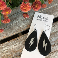 A Little Bit Custom - Lightning Bolt Teardrops - Medium