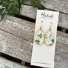Lucky Birch Teardrops - Gold Edged / Small