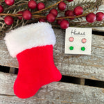 Peppermint Twist Small Stud Collection/Two Pack Gift Set