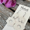 Daisy Cutouts in Textured White - Medium