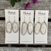 Silver Geodes - Medium, Oblong