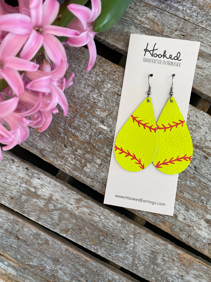 Softball Teardrops - Medium