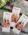 Sugared Berries Teardrops in Red/Yellow/Orange - Medium