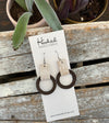 Looped Wooden Hoops - Size Small