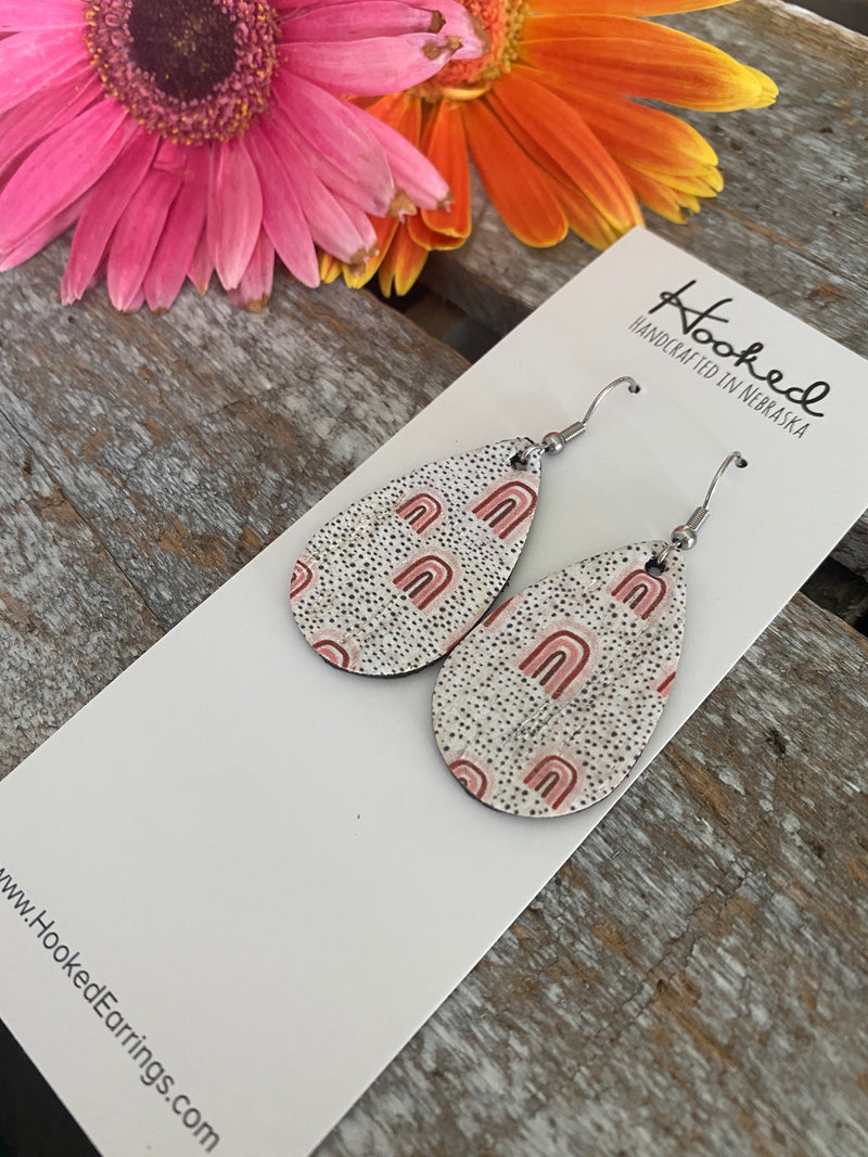 Love Rainbow Cork Teardrops - Small