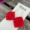 Sweater Diamonds in Candy Apple - Medium