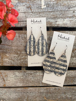 Seaside Stripe Birch Teardrops - Medium