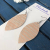 Rose Gold Shimmer Stripe Petals - Medium