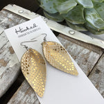 Glittering Gold Snakeskin Lilies - Med