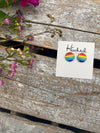 Under the Rainbow Studs - 12mm