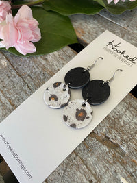 Spotted Leopard Stacked Rounds - Small