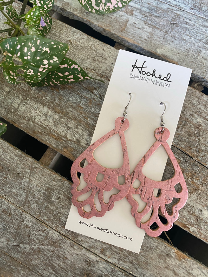 Powder Pink Pearl Cork Plumes